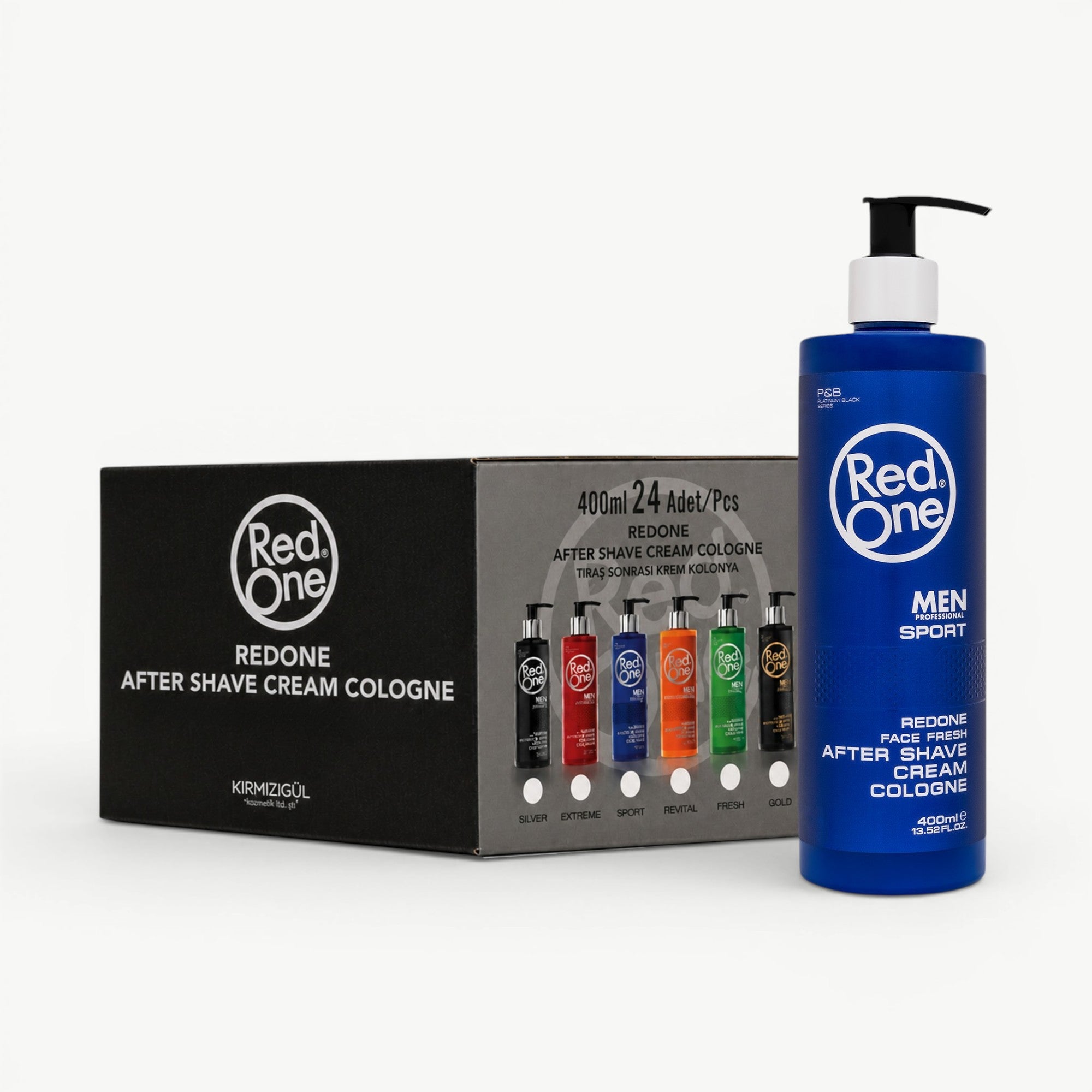 RedOne Sport After Shave Cream Cologne 400ml | 24 Pcs