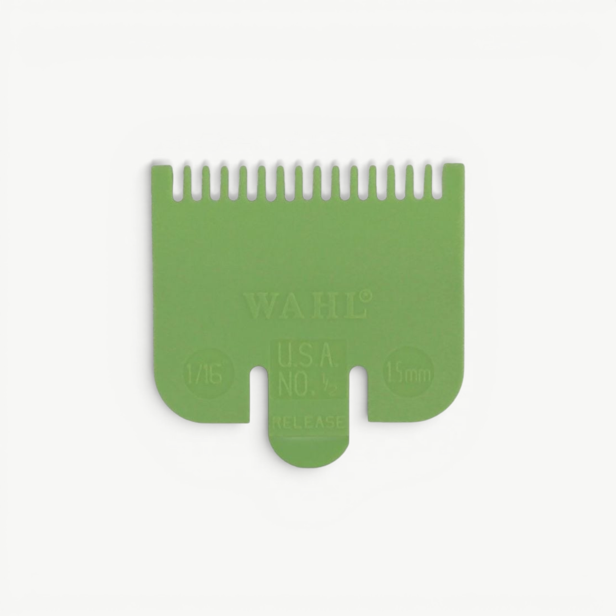 Wahl Clipper Guard Attachment Comb No 0.5 Lime Green 1.5 mm
