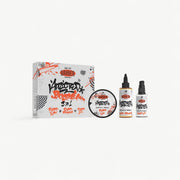 Barber Marmara Tobacco & Vanilla Beard Set – Shampoo, Oil & Wax