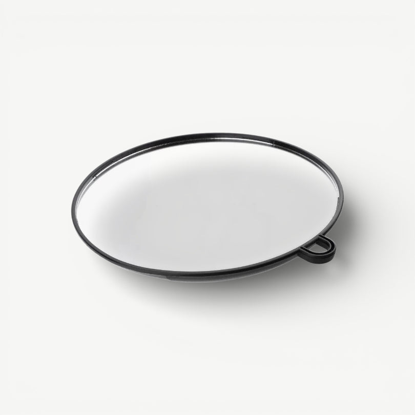 VAIN Round Mirror Black