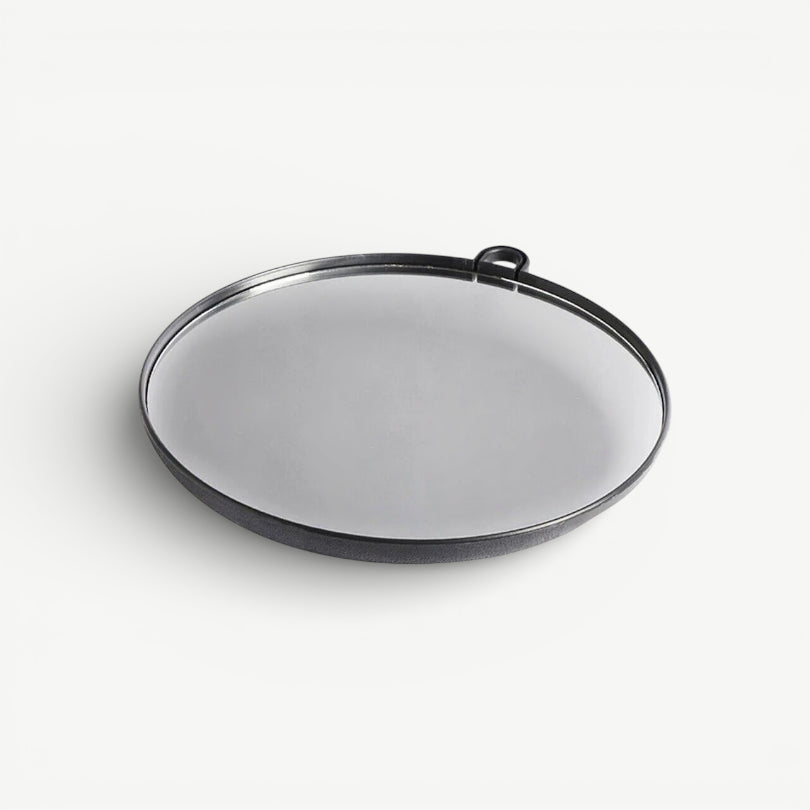 VAIN Round Mirror Black