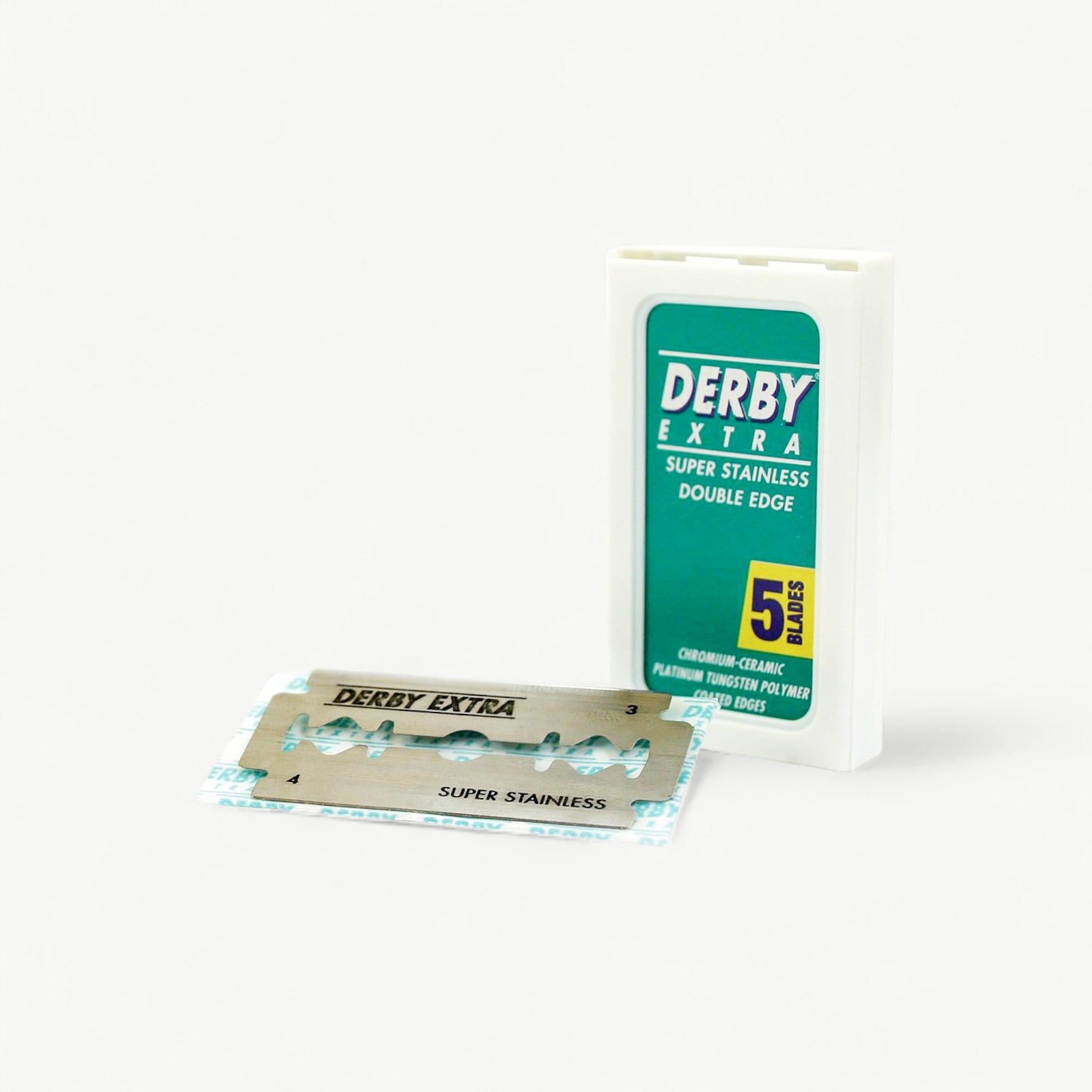 Derby Extra Double Edge Safety Razor Blades, 100 Count