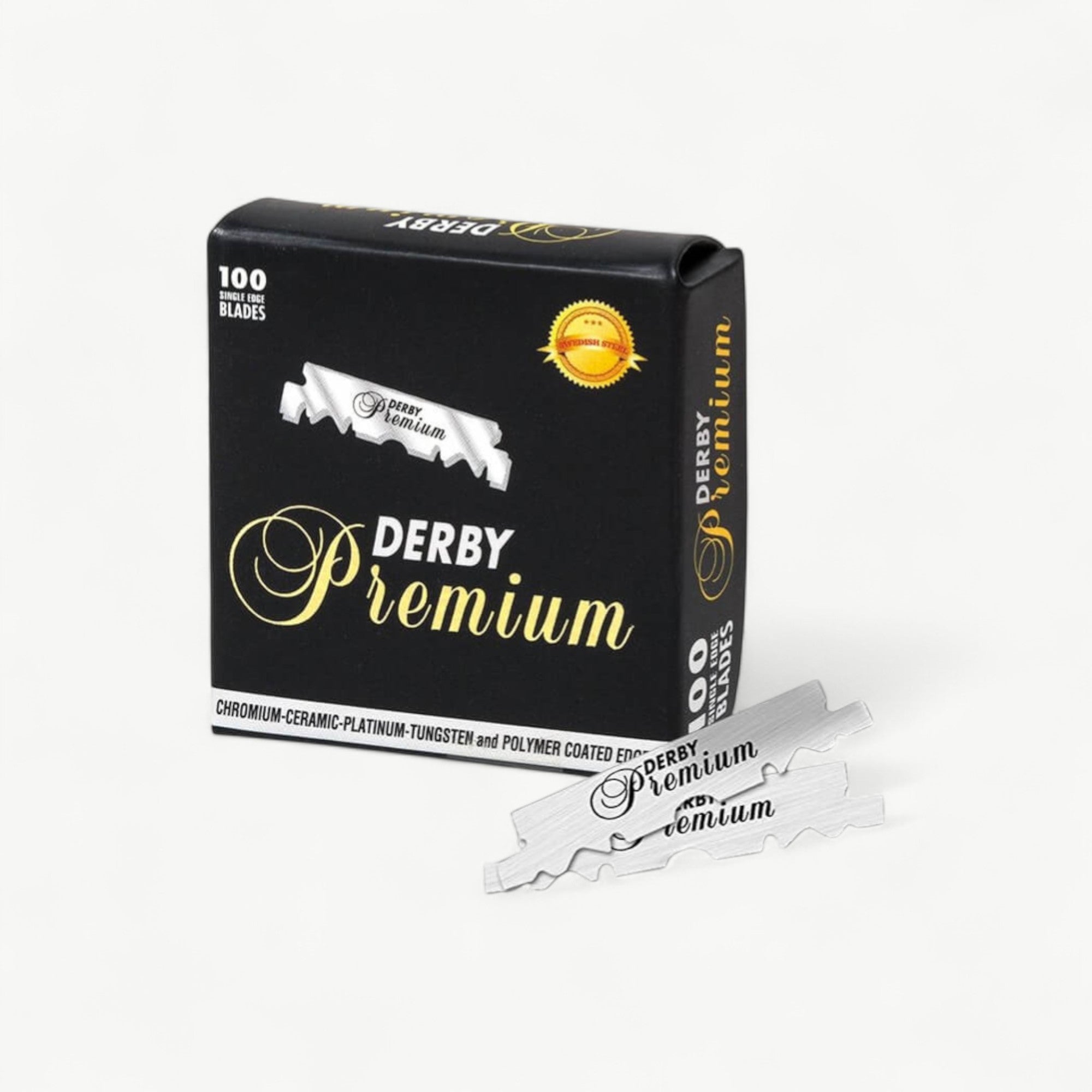 Derby Premium Single Edge Razor Blades – 100 Pack