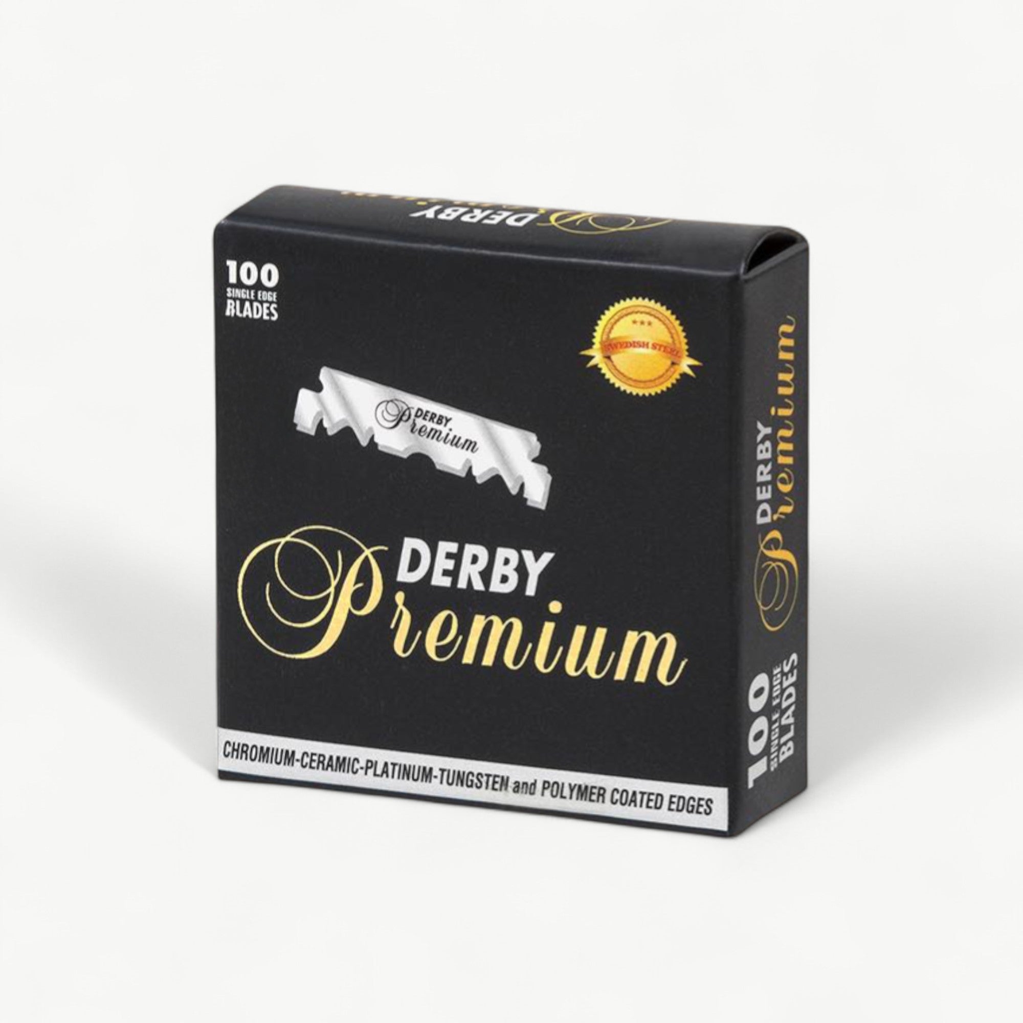 Derby Premium Single Edge Razor Blades – 100 Pack