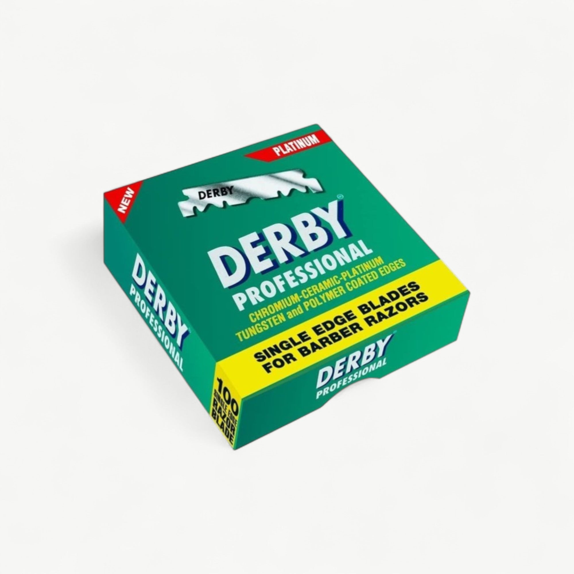 Derby Professional Single Edge Razor Blades 100 Count