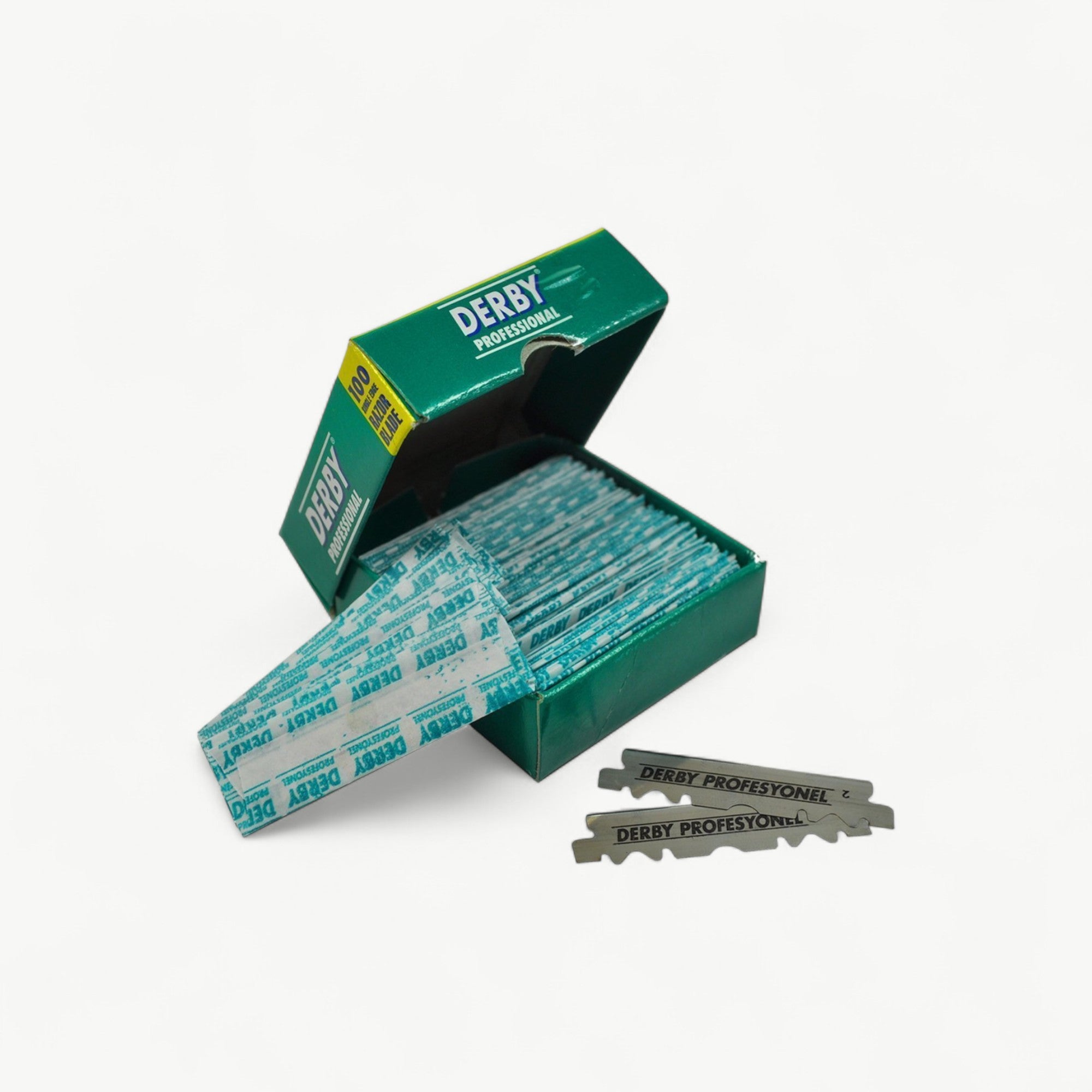 Derby Professional Single Edge Razor Blades 100 Count