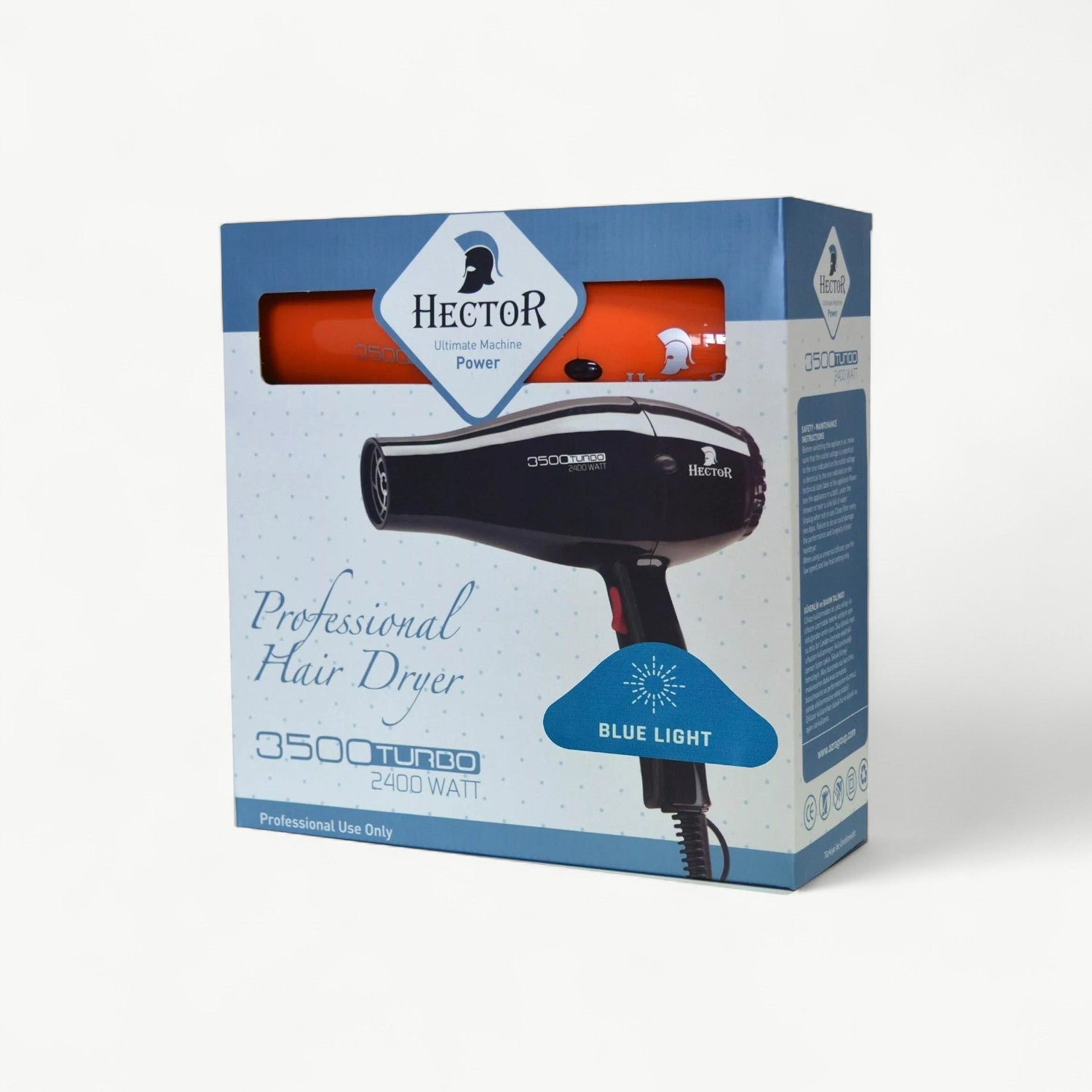 Hector 2400W Professional Hair Dryer - Orange