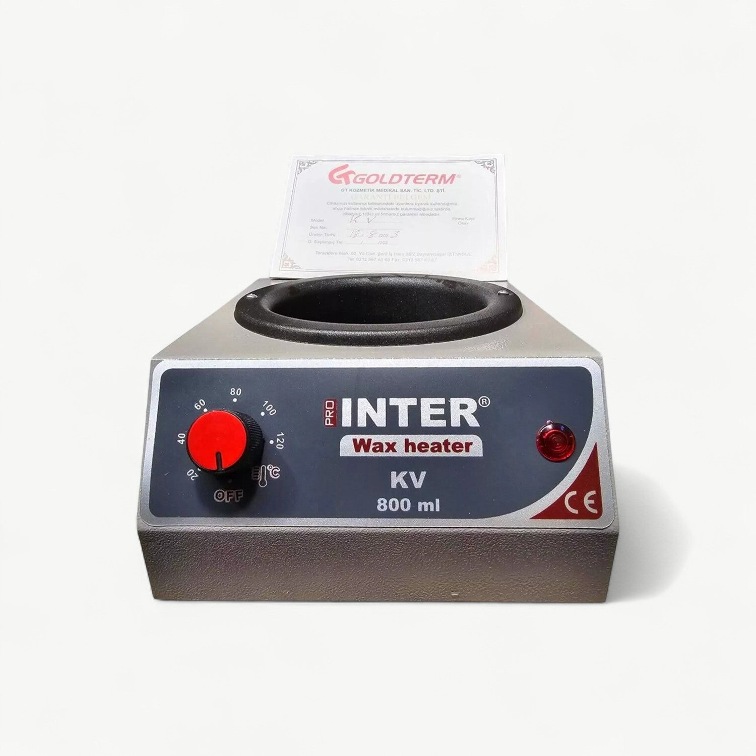 INTER Professional Metal Wax Heating Machine