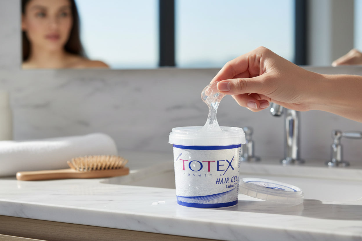 Totex Extra Strong Hair Styling Clear Gel 150ml