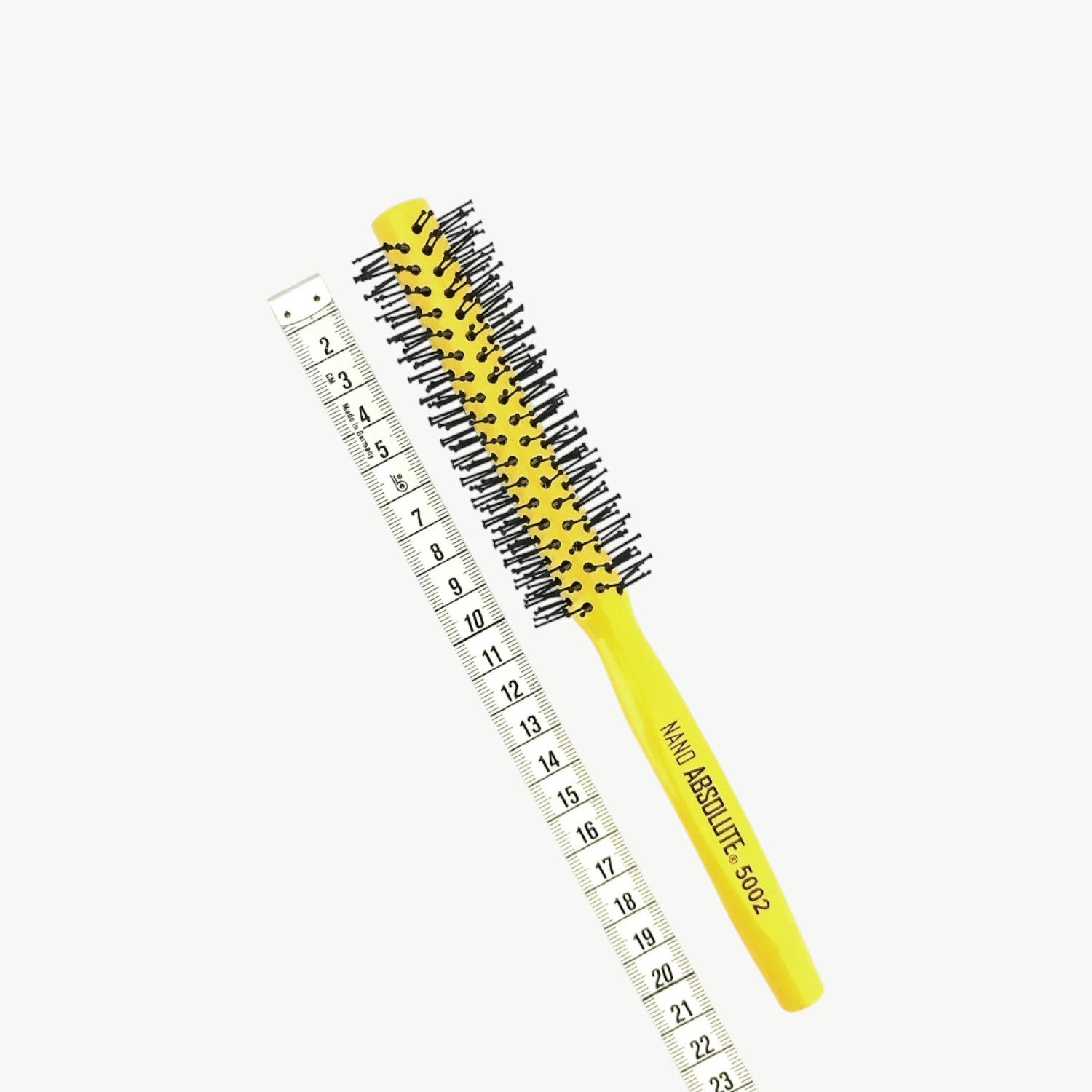Nano Absolute Professional Hair Brush 5002 | Wooden Round Quiff Roller