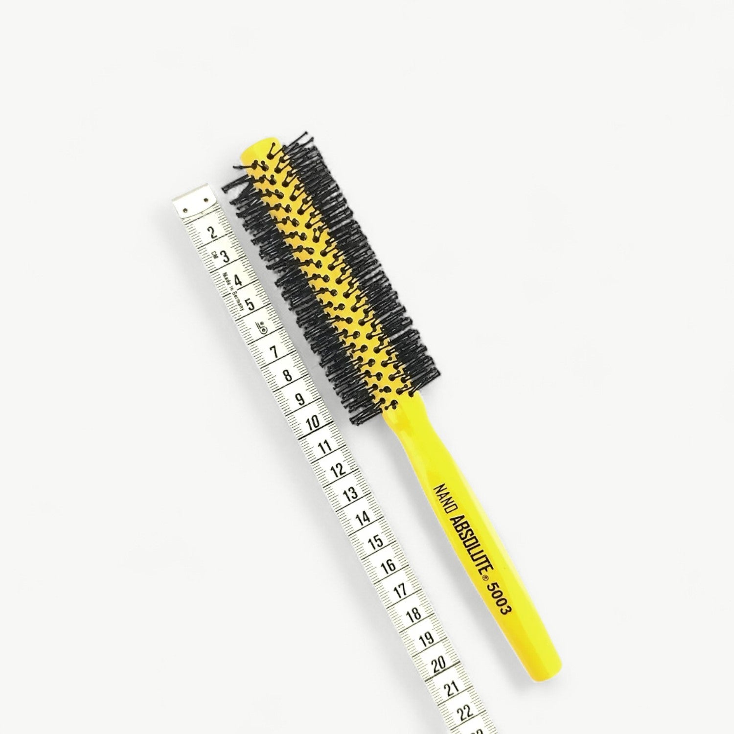 Nano Absolute Professional Hair Brush 5003 | Wooden Round Quiff Roller