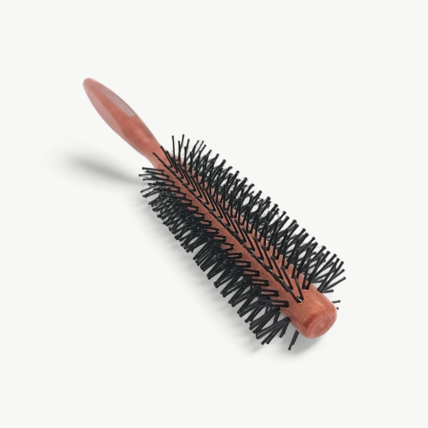 Nano Absolute Professional Hair Brush G-1039 | Wooden Round Quiff Roller