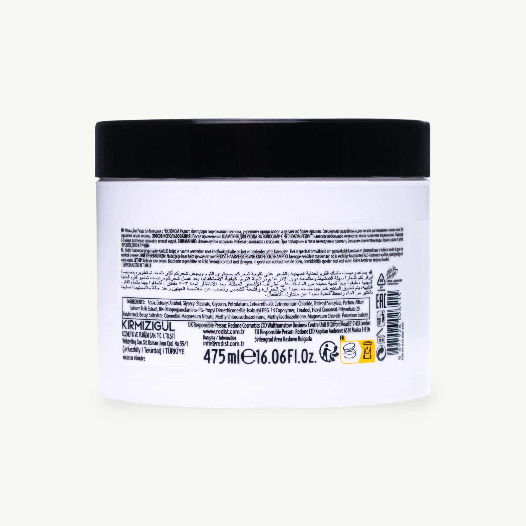 Redist Professional Garlic Hair Mask 475ml