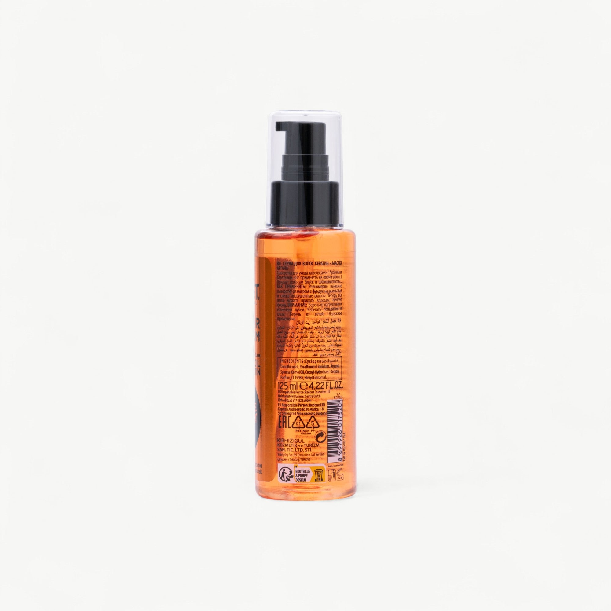 Redist Argan Oil & Keratin Hair Serum – 125ml