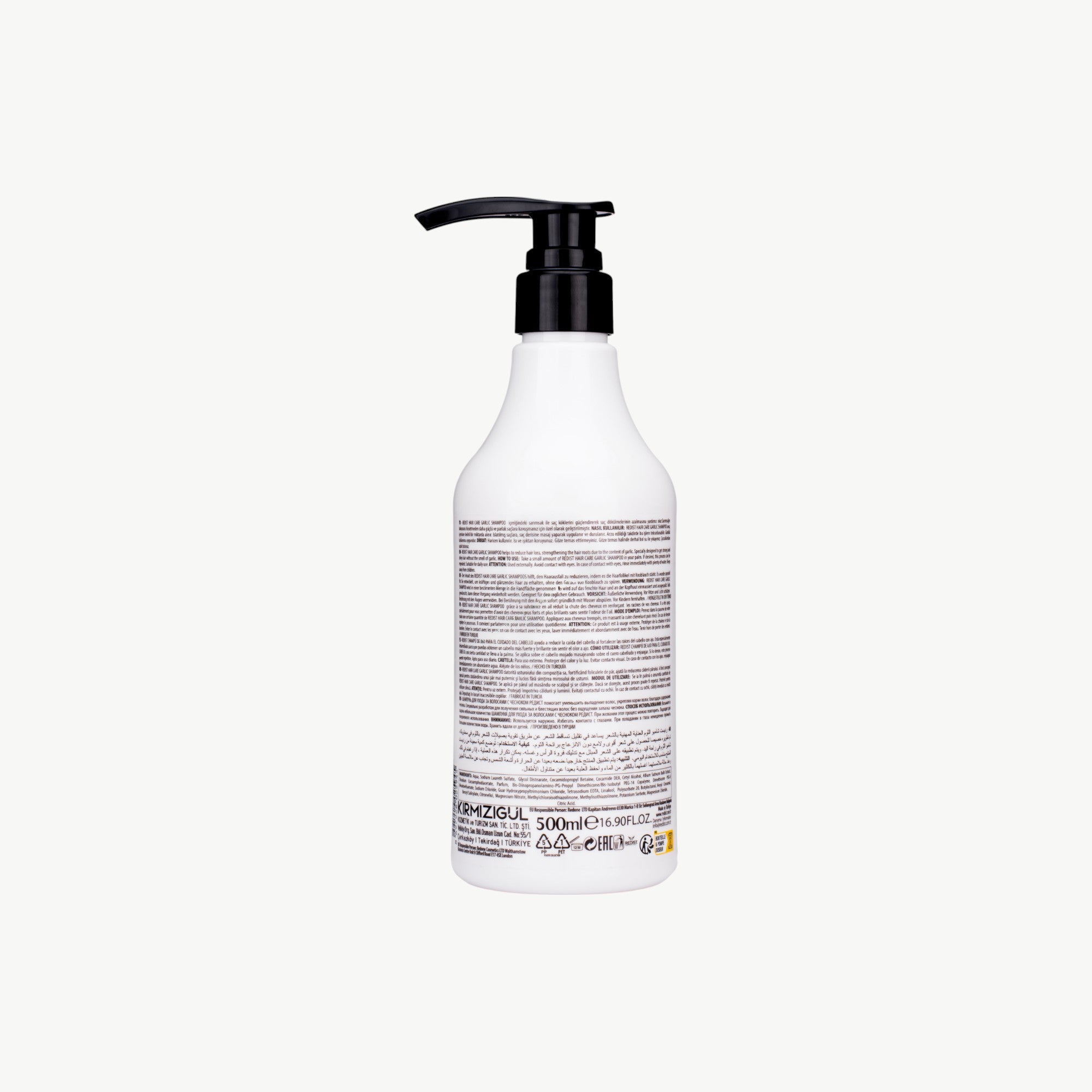 Redist Garlic  Shampoo 500 ml