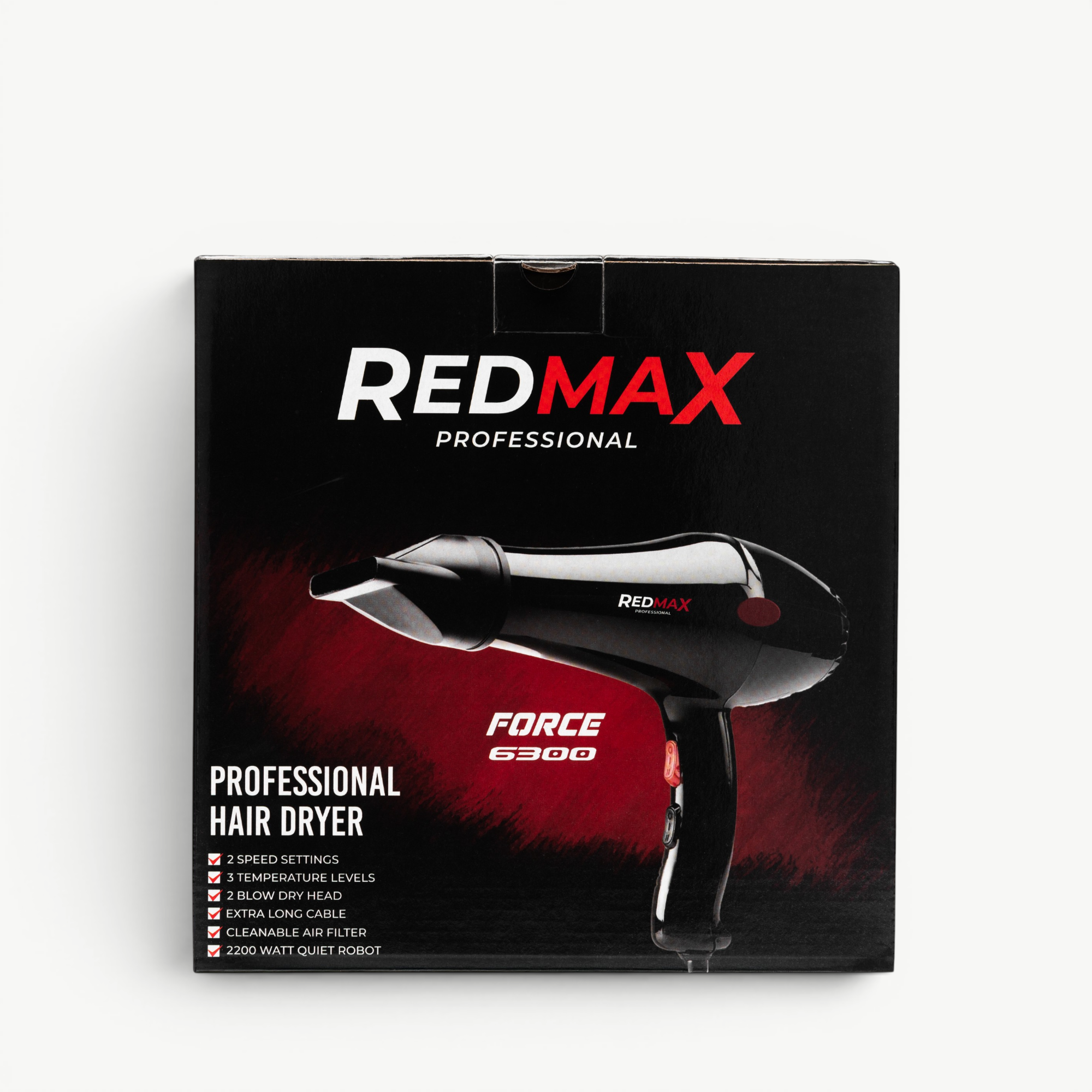 RedMax Force 6300 Professional Hair Dryer 2200W