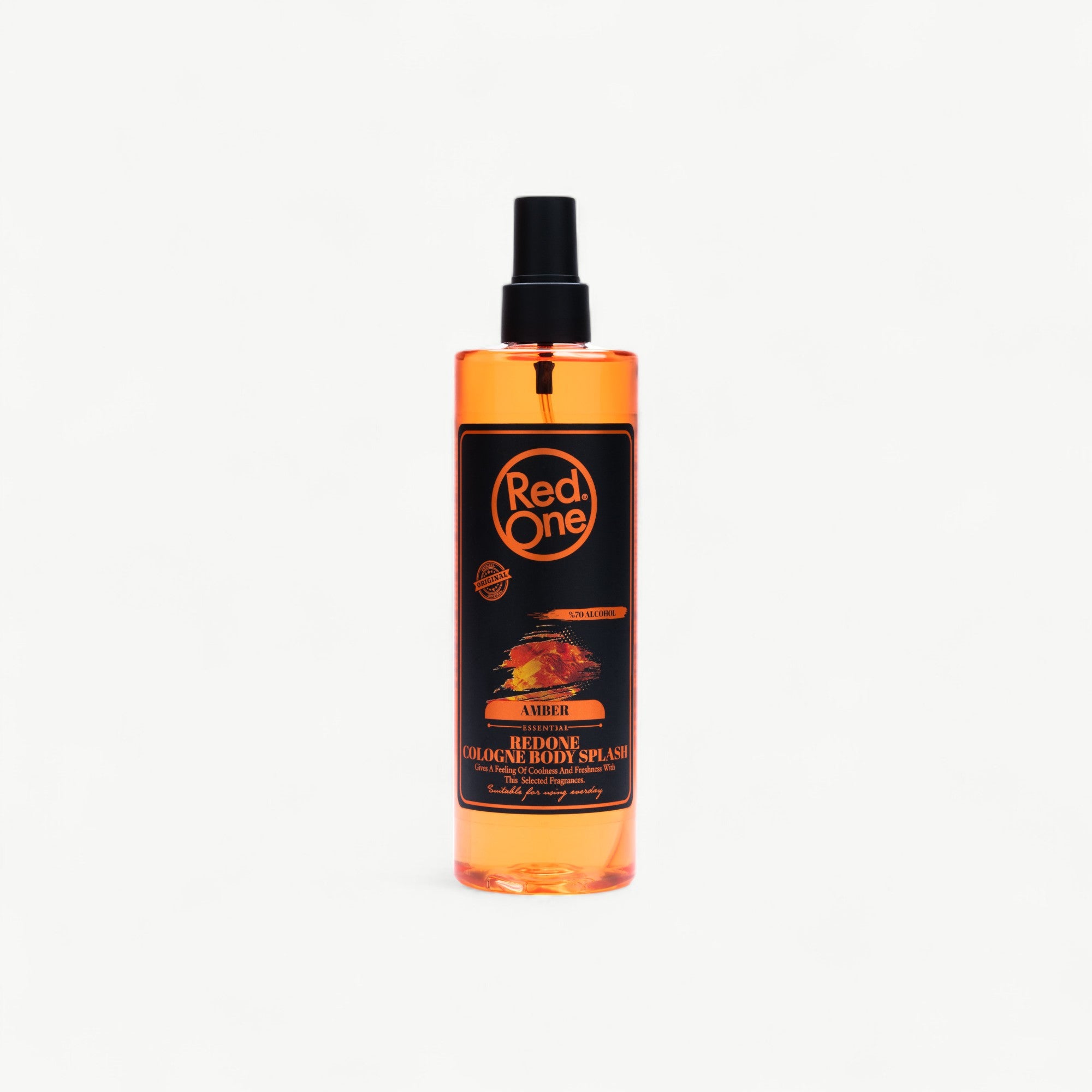 RedOne Cologne Body Splash Amber 400ml - Bulk Pack of 24