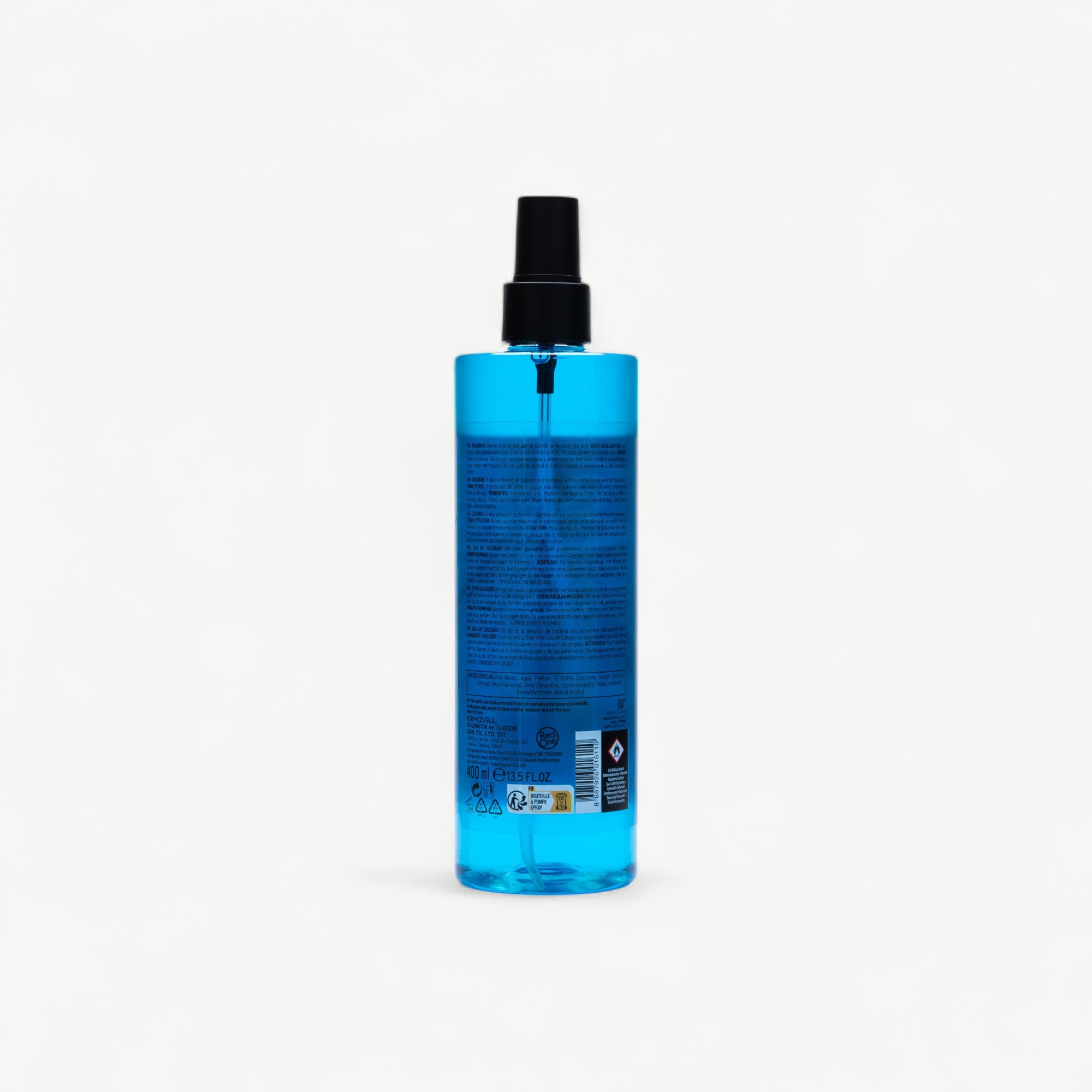 RedOne Natural Cologne Caribbean 400ml - Bulk Pack of 24