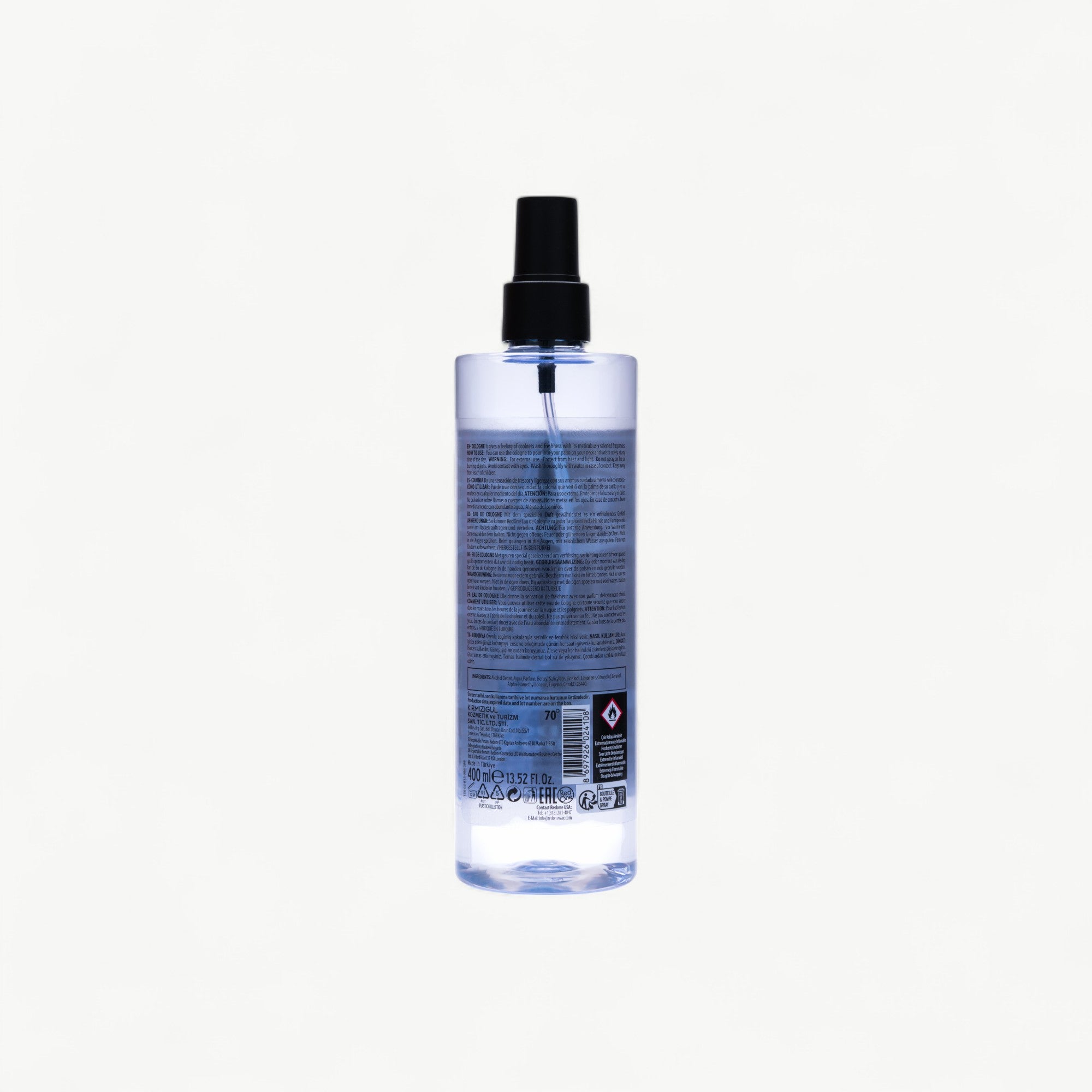 RedOne Cologne Body Splash Silver 400ml - Bulk Pack of 24