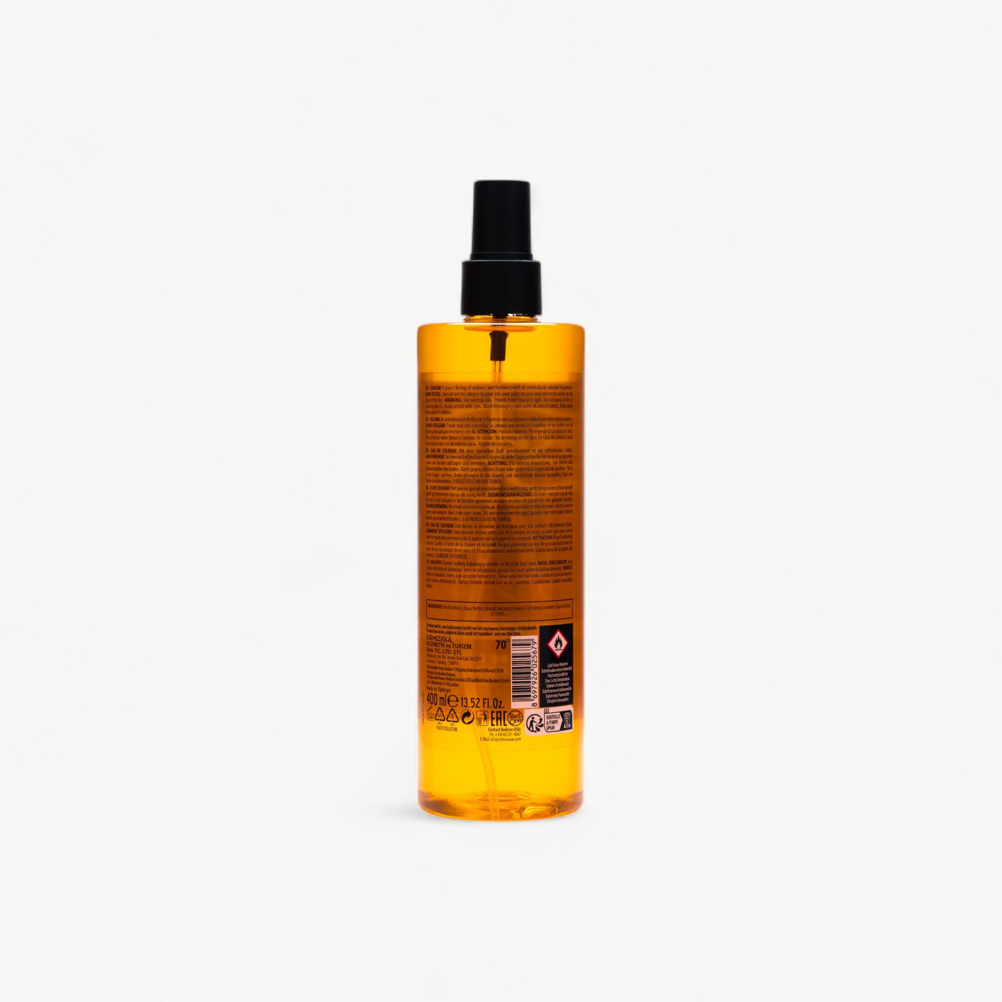 RedOne Cologne Body Splash Volcanic 400ml - Bulk Pack of 24