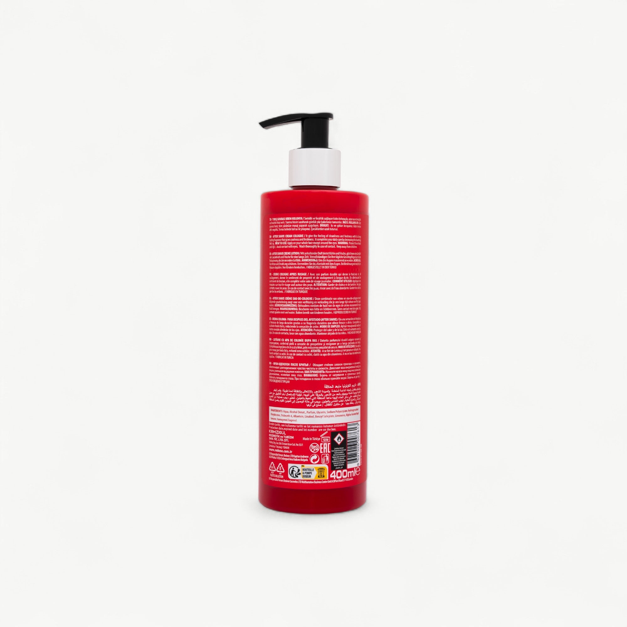 RedOne Extreme After Shave Cream Cologne 400ml | 24 Pcs