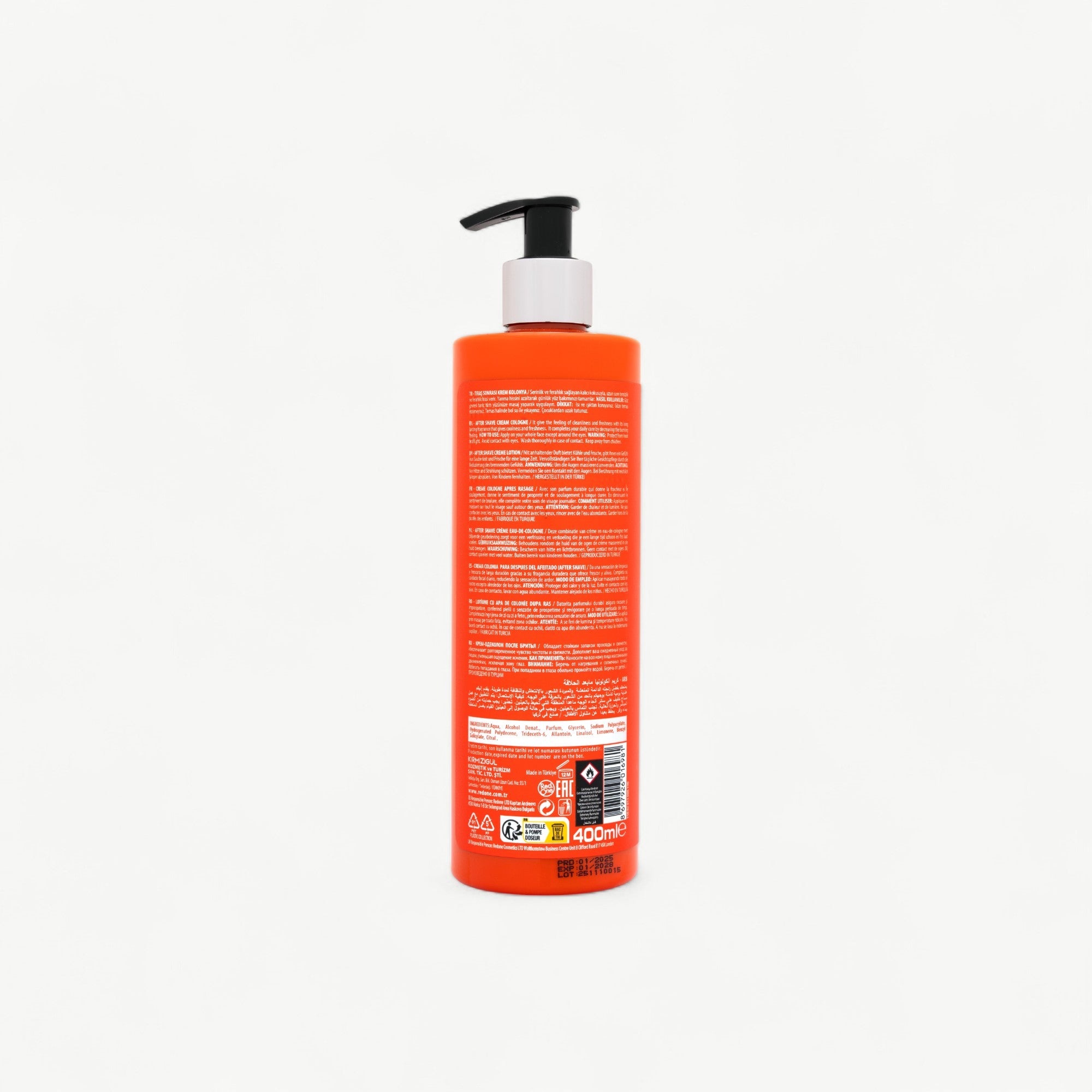 RedOne Revitalizing After Shave Cream Cologne 400ml | 24 Pcs