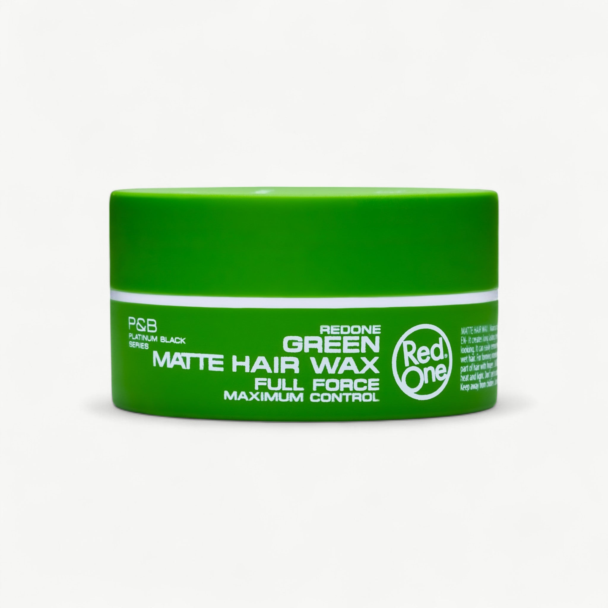 RedOne Green Matte Hair Wax 150ml | 48 Pcs
