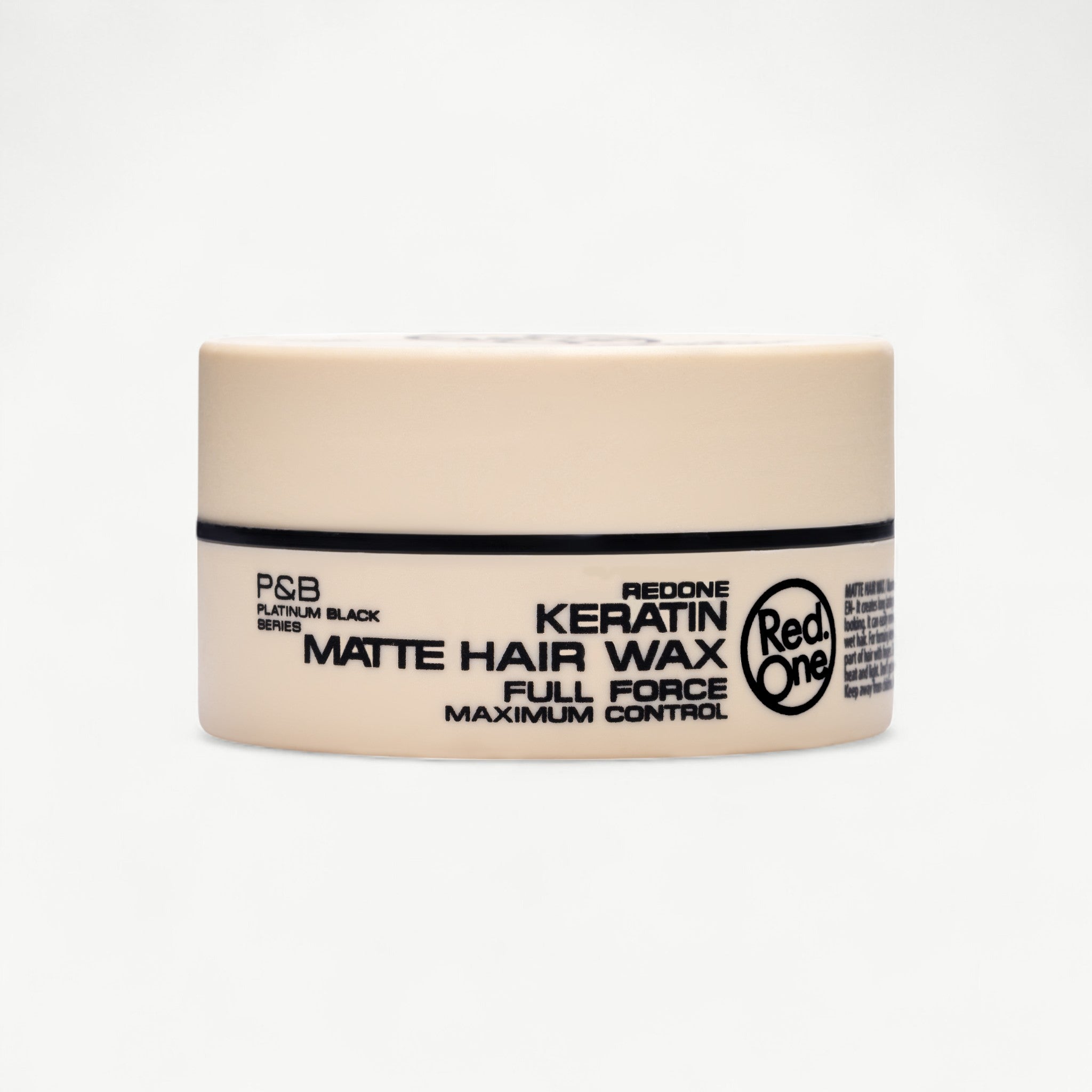 RedOne Keratin Matte Hair Wax - 48 Pack | Maximum Control
