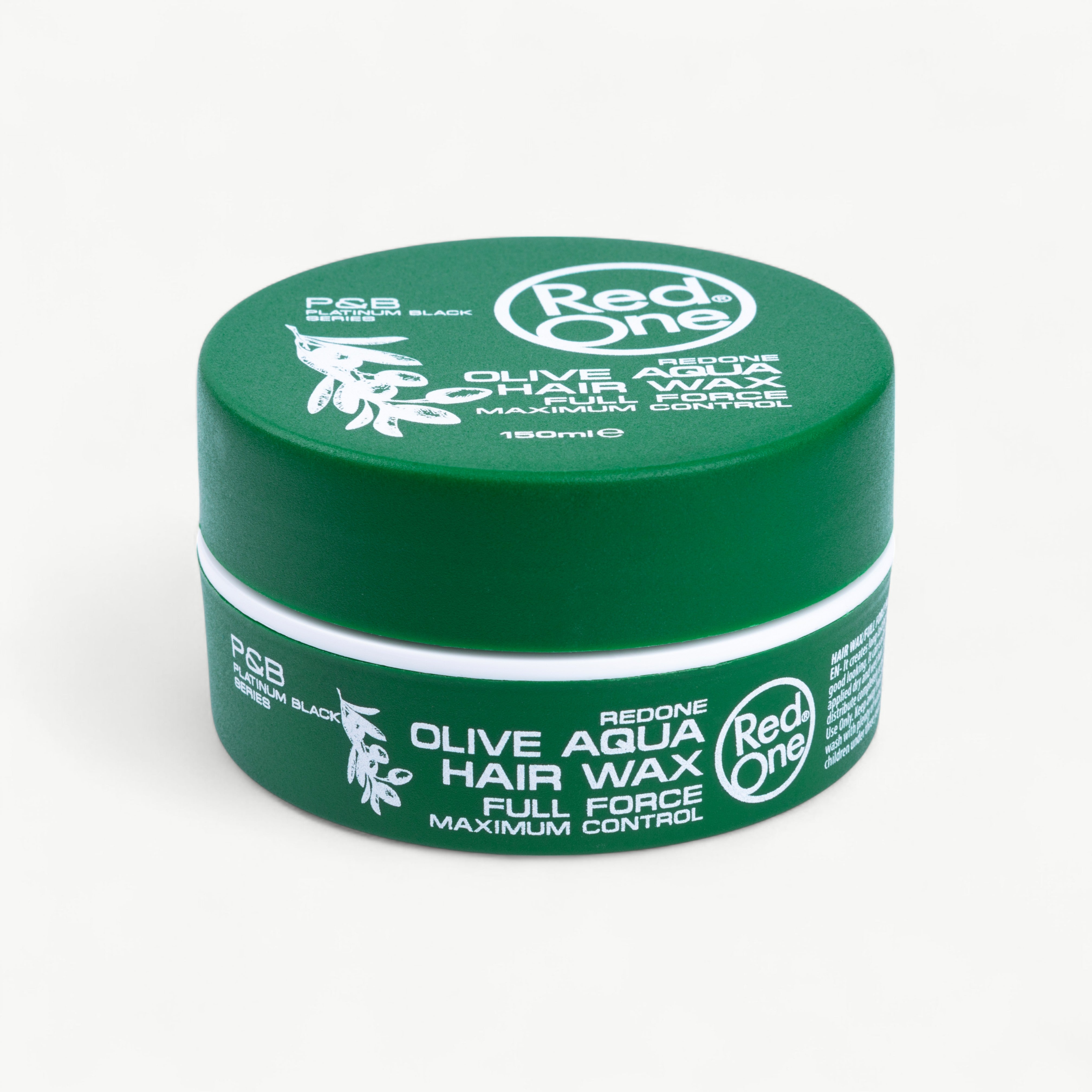 RedOne Olive Aqua Hair Wax - 48 Pack | Maximum Control