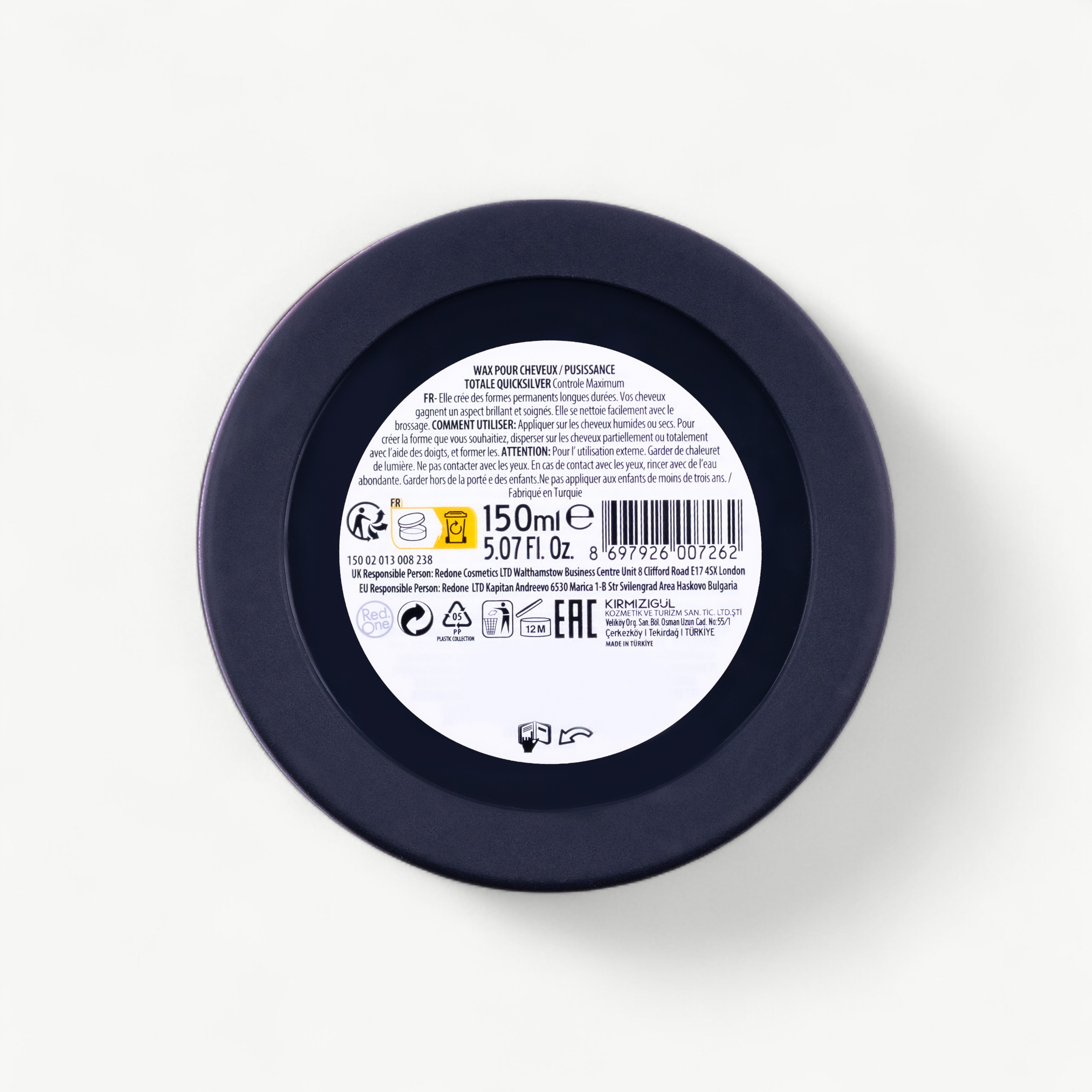 RedOne Quicksilver Aqua Hair Wax - 48 Pack | Maximum Control