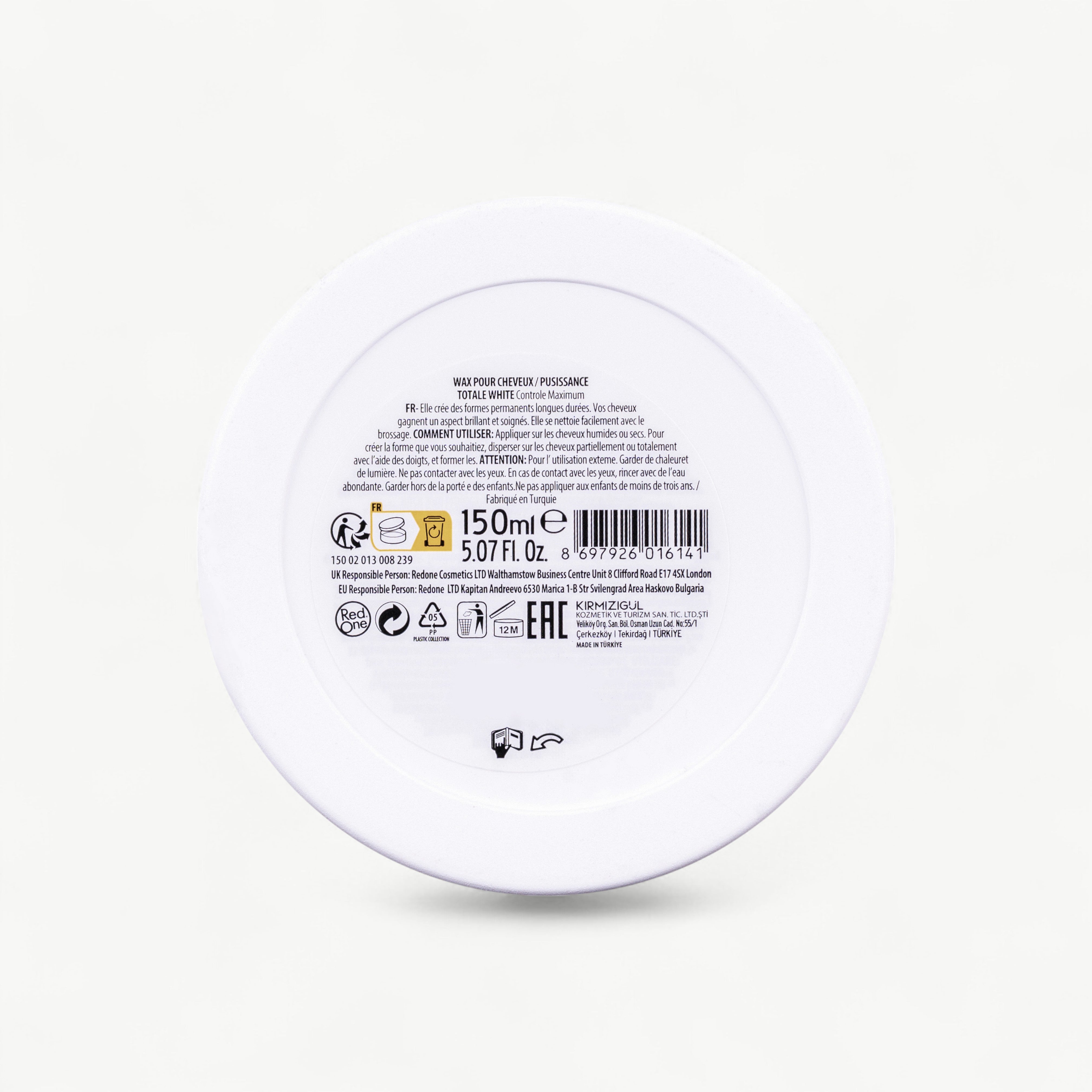 RedOne Bright White Aqua Hair Wax - 48 Pack | Maximum Control