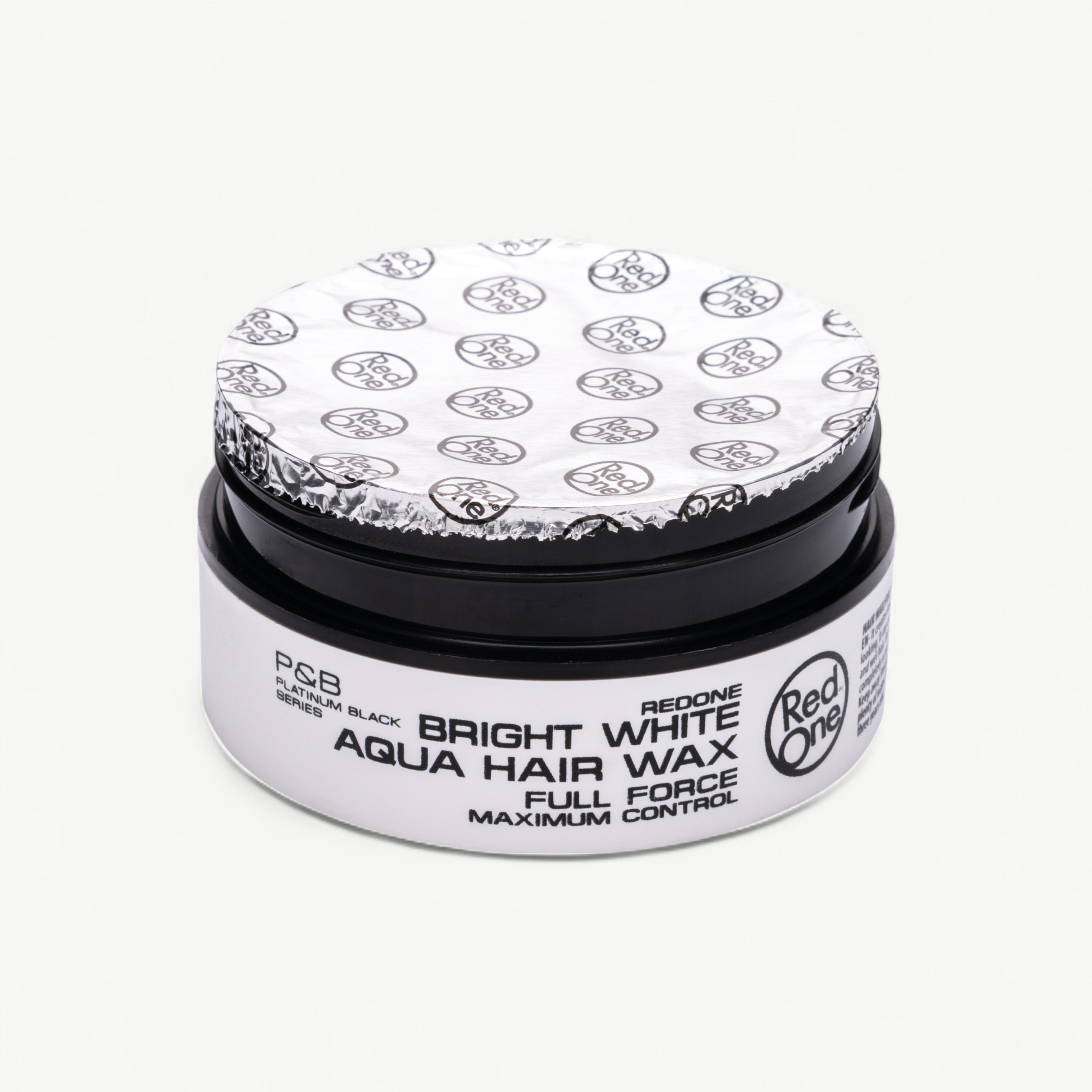 RedOne Bright White Aqua Hair Wax - 48 Pack | Maximum Control