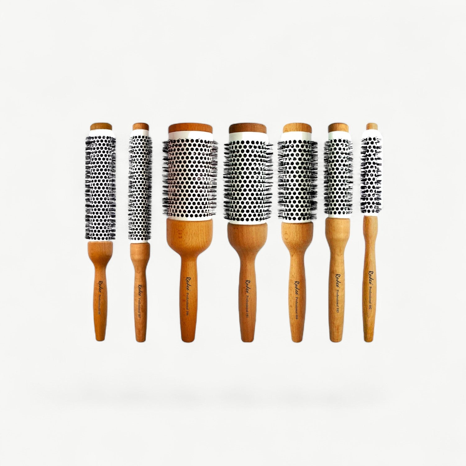Rodeo Professional Blow-Dry Comb 103 - 36mm | Ceramic & Wood