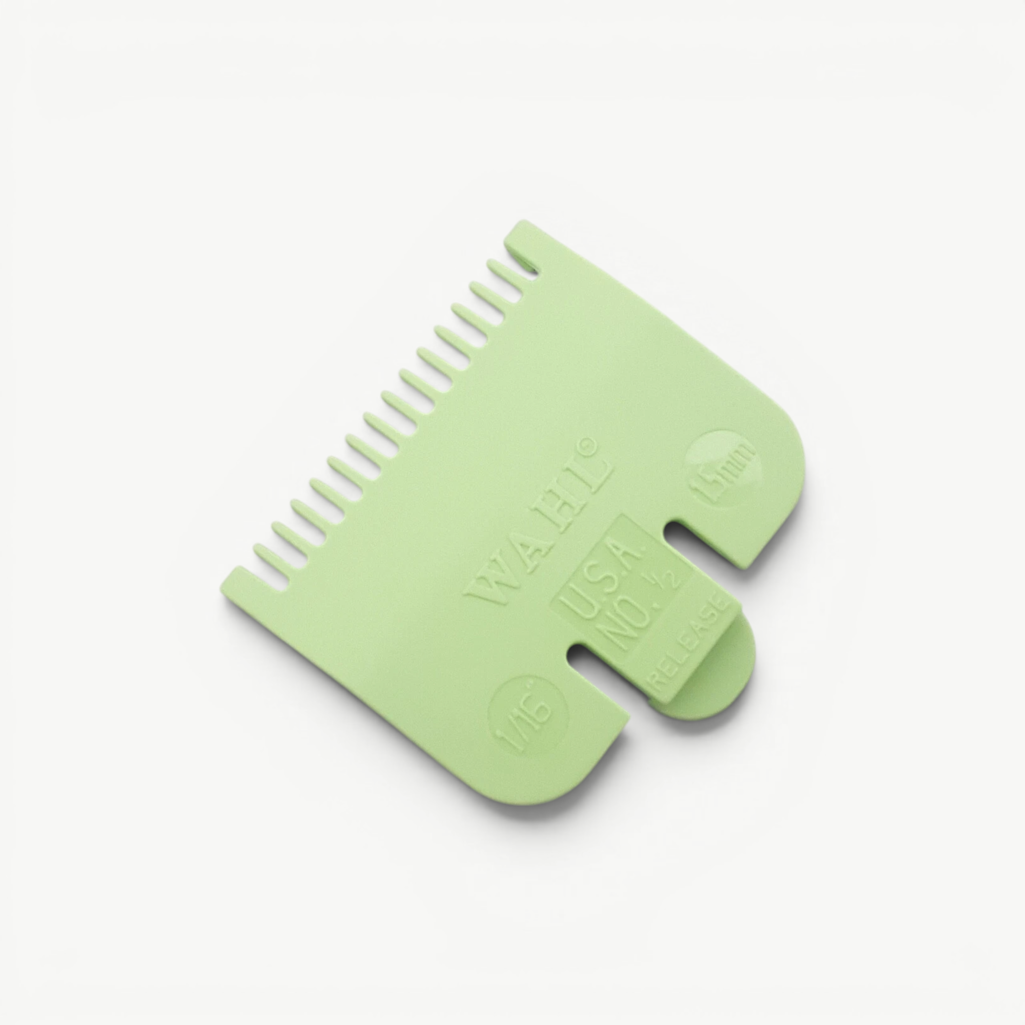 Wahl Clipper Guard Attachment Comb No 0.5 Lime Green 1.5 mm
