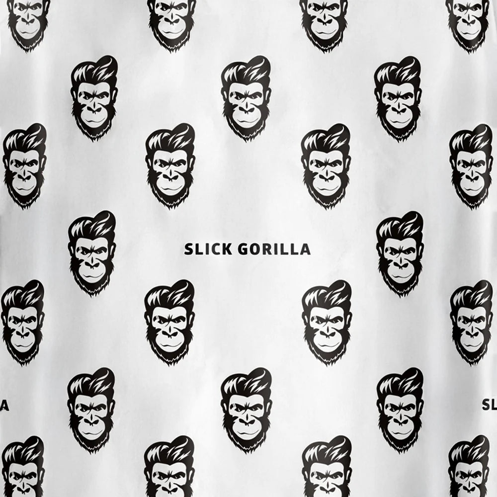 Slick Gorilla Barber Cape White