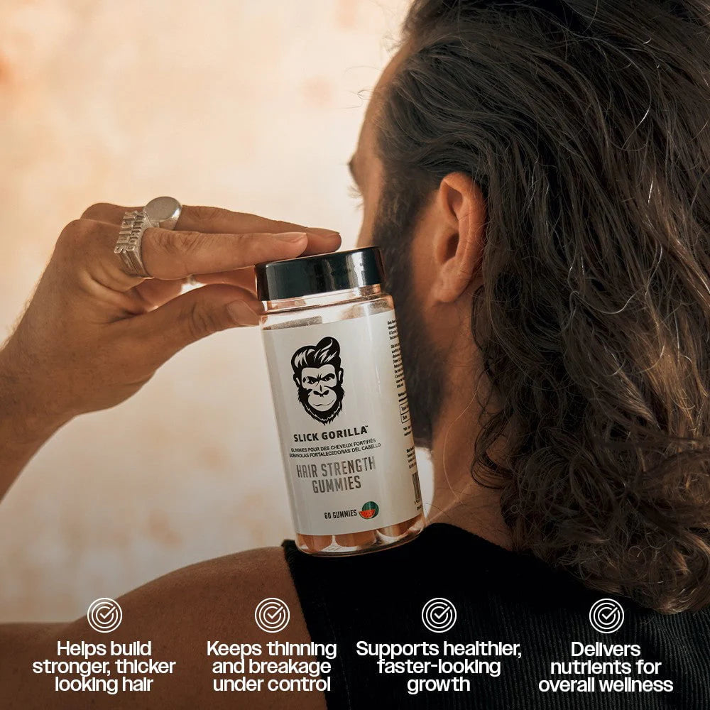 Slick Gorilla Hair Strength Gummies
