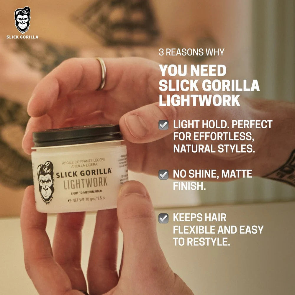 Slick Gorilla Lightwork Hair Clay 70g