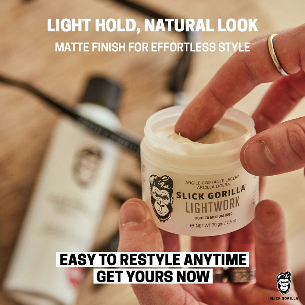 Slick Gorilla Lightwork Hair Clay 70g