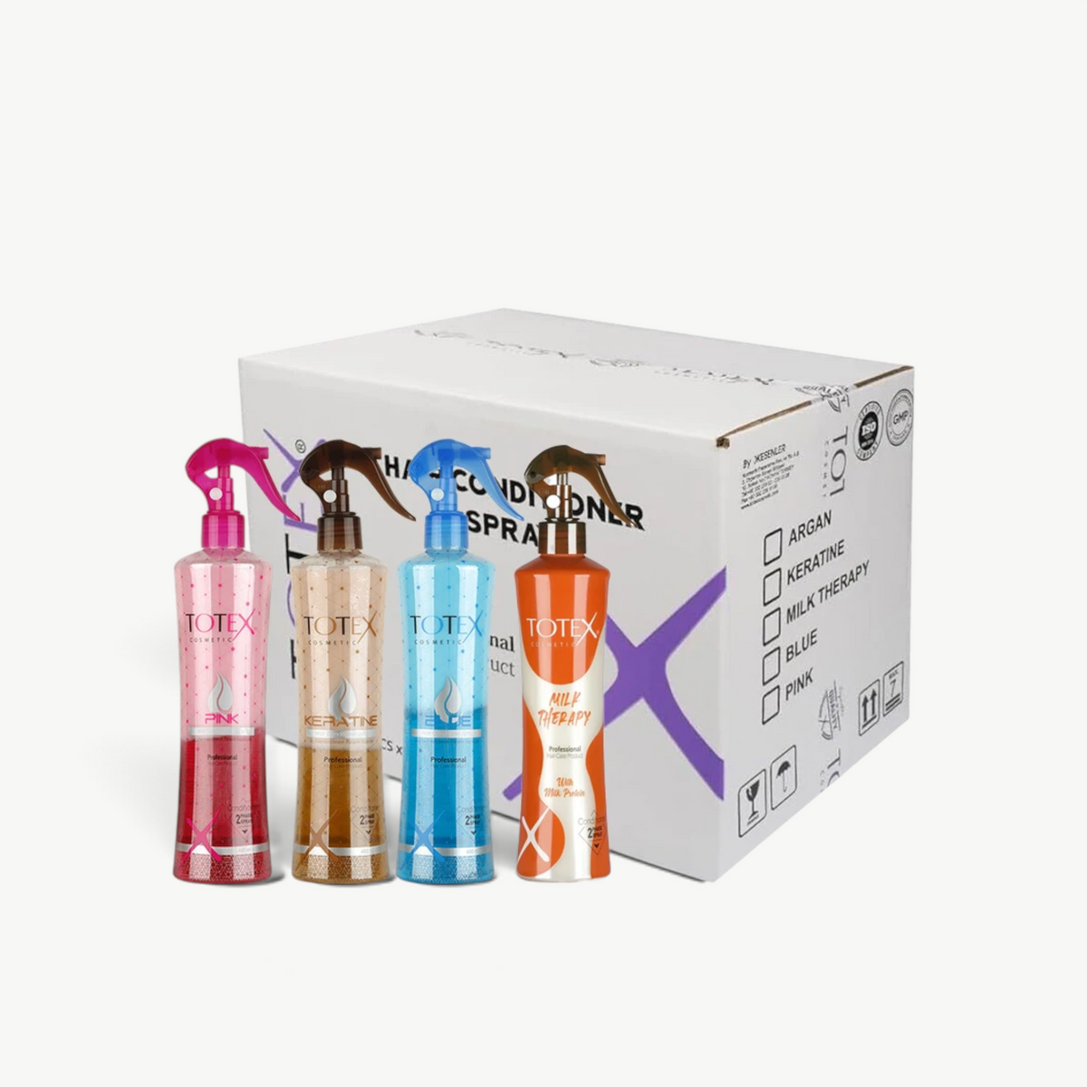 Totex Hair Conditioner Spray 400ml – Pack of 24