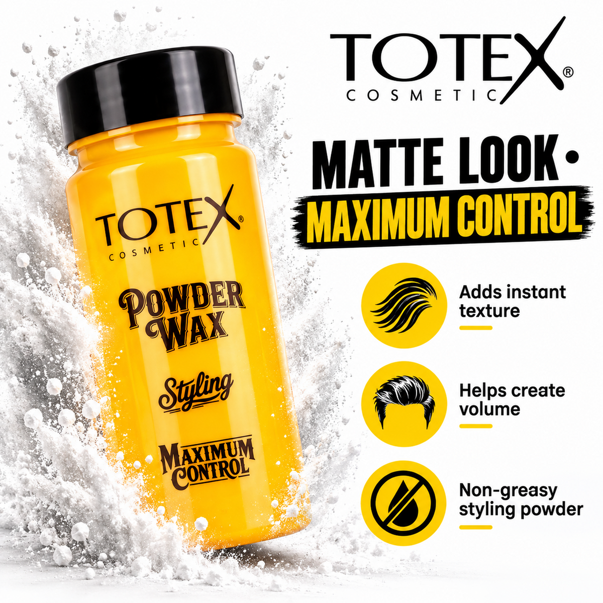 Totex Powder Wax Maximum Control – 20g
