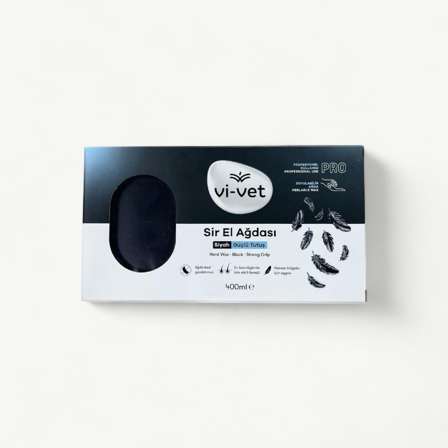 Vivet Hair Removal Wax Black – 400 ml