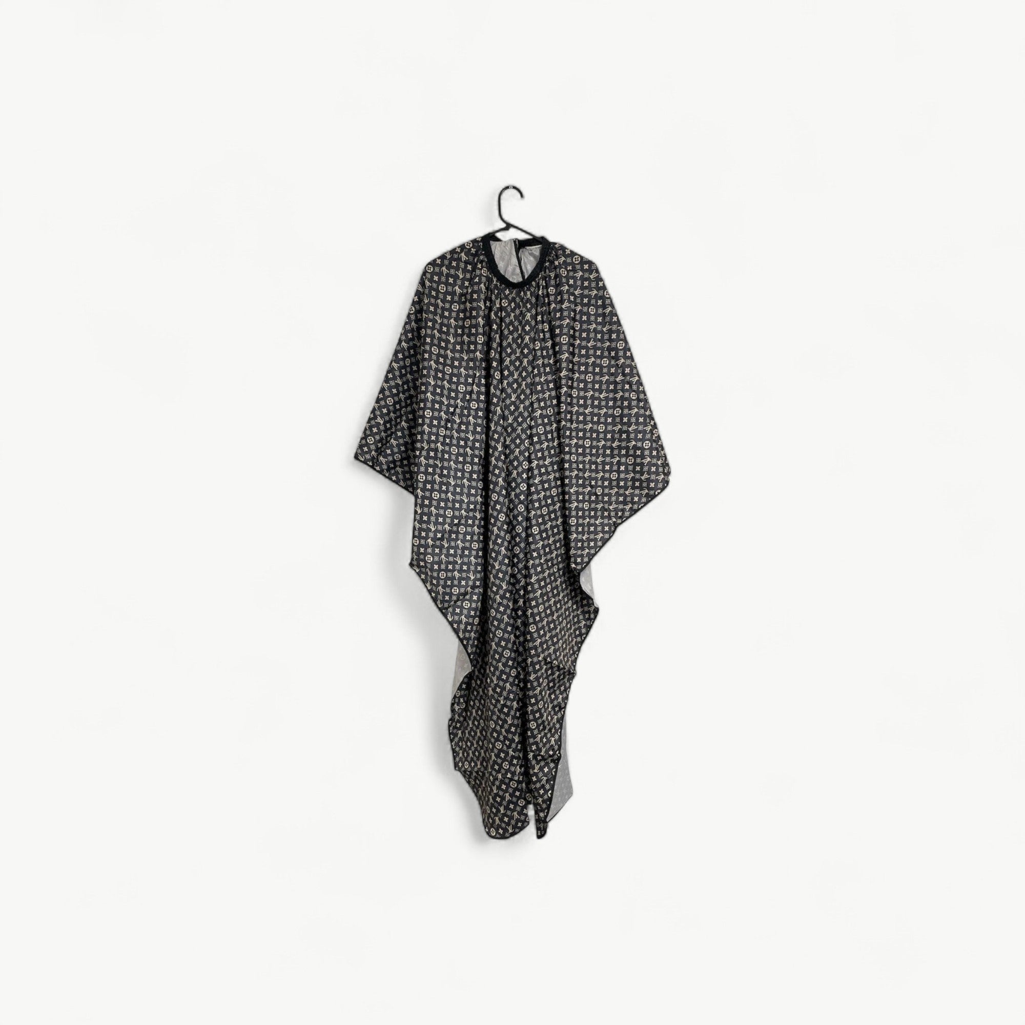 Luxury Professional Hair Cutting Cape | LV Style Black