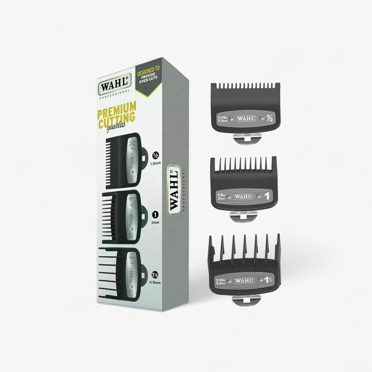 Wahl Premium Cutting Guides – 0.5 ,1 , 1.5 Set