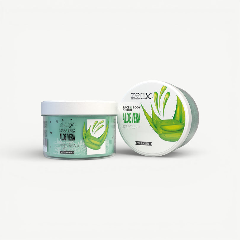 ZENIX Face Skin Care Daily Scrub Aloe Vera 275ml