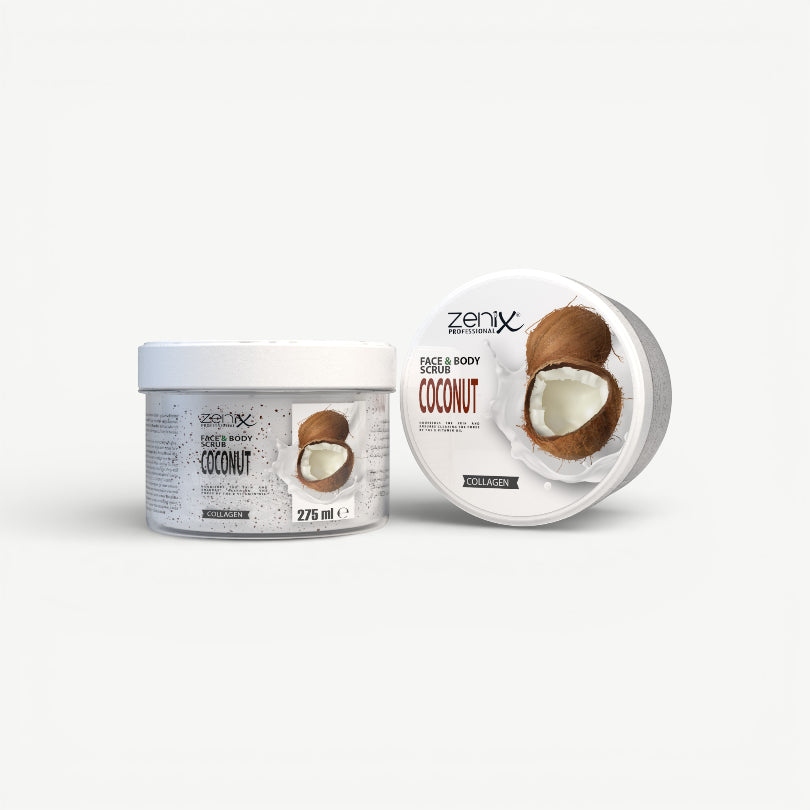 ZENIX Face Skin Care Daily Scrub  Coconut 275ml