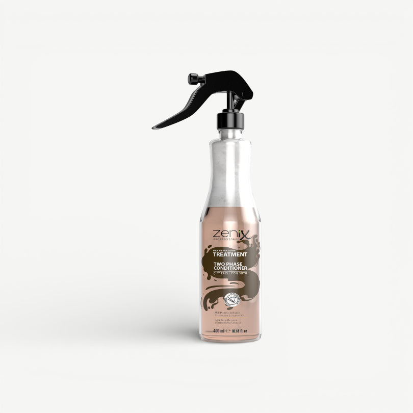 ZENIX Two-Phase Hair Conditioner Milk Chocolate 400ml